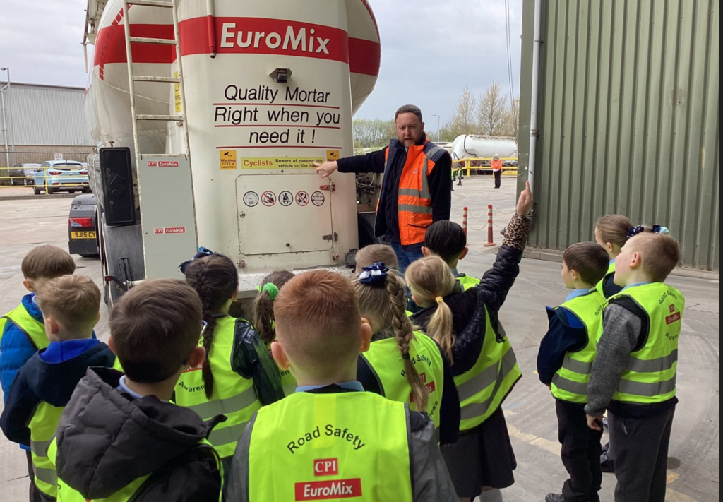 Signpost of CPI EuroMix’s Road User Scheme Drives Home Vital Safety Message for Children